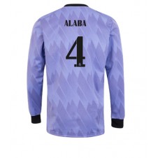 Real Madrid David Alaba #4 Bortedrakt 2022-23 Langermet